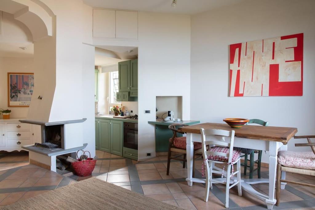 La Terrazza Nel Borgo Apartman Bracciano Kültér fotó